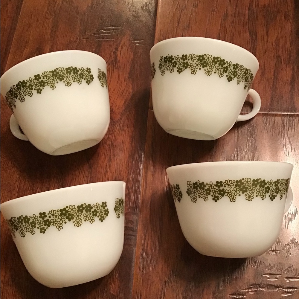 Vintage Pyrex Coffee Cups - Picture 2 of 5